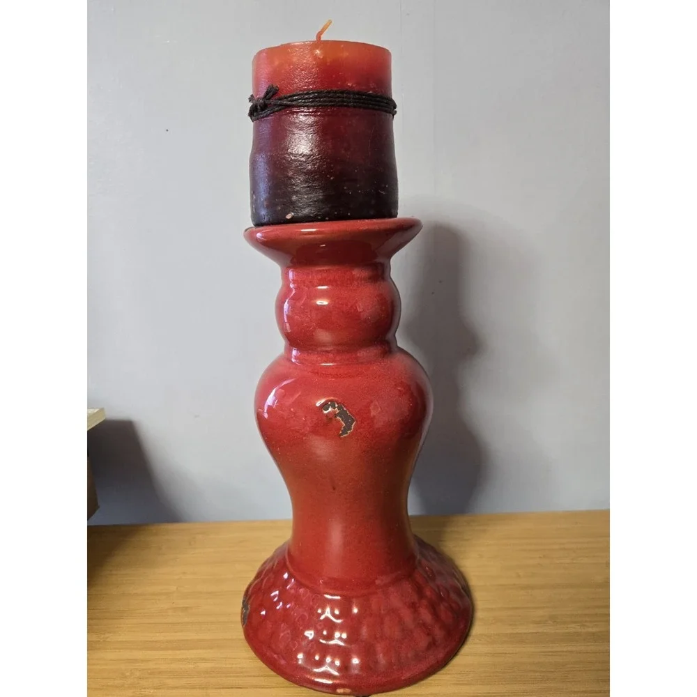 Ceramic Pillar Candle Holders With‎ 